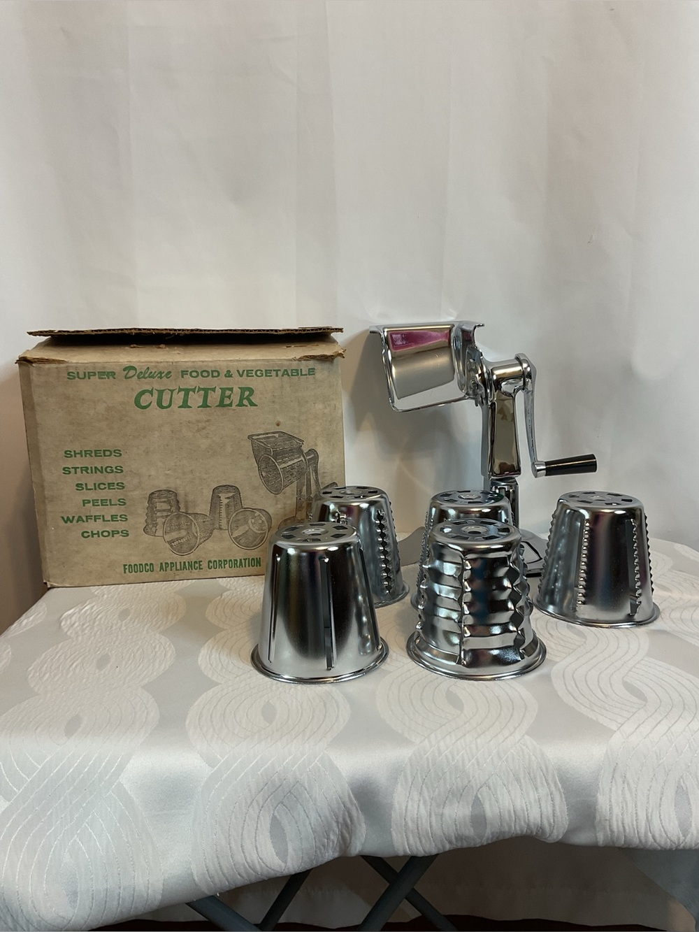Foodco Towncraft super deluxe food & vegetable cutter vintage